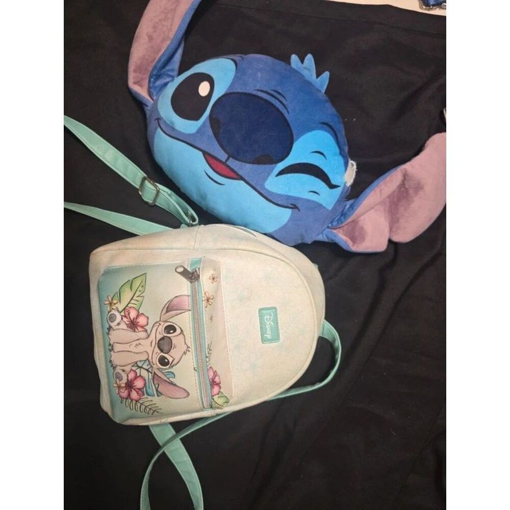 Loungefly Disney Lilo and stitch mini backpack & pillow setbookbag purse bag tot